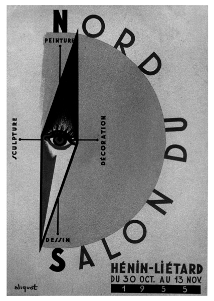 Salon du Nord - Octobre Novembre 1955 - Affiche - 1955