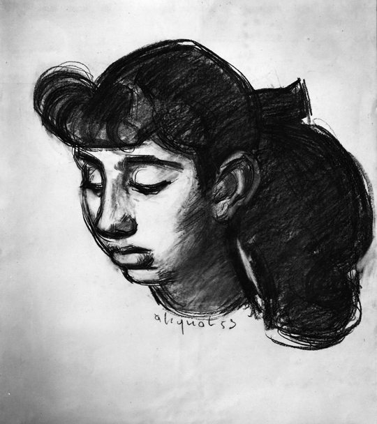 Portrait de jeune fille - 1953 