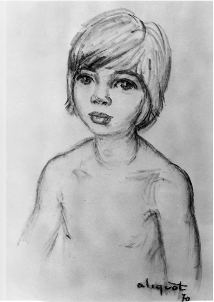 Portrait du fils de M. Hochedez ou l'Enfant candide - 1970