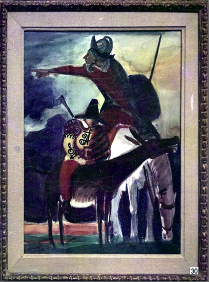 Don Quichotte et Sancho Pança- 1946