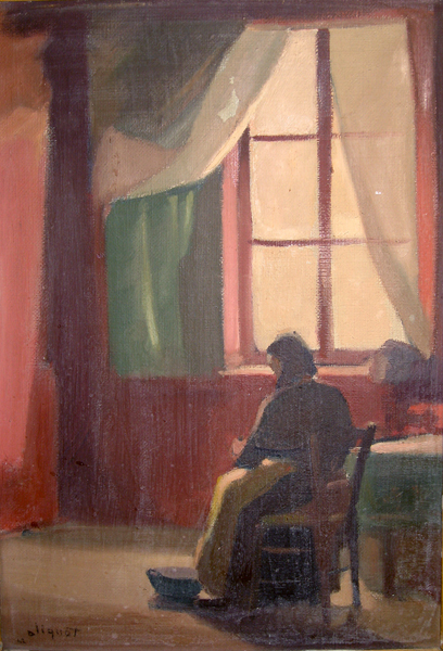 À la fenêtre - 1942