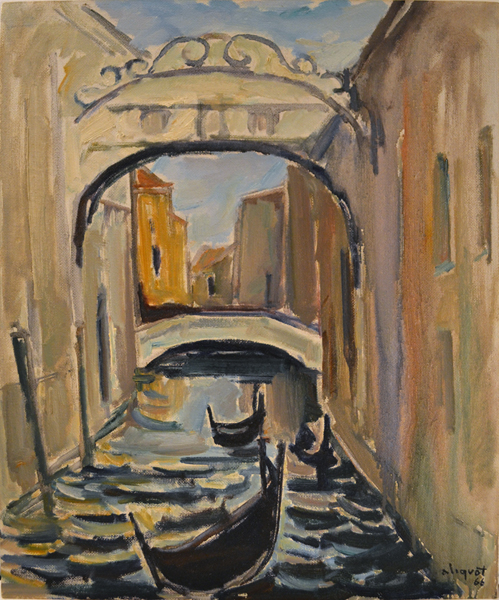 Le Pont des soupirs - Venise - 1966