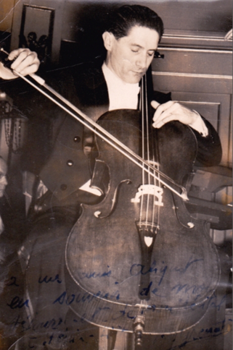 Olivier Grenat, violoncelliste