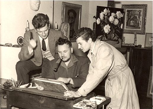 Cyril ROBICHEZ, Roger ALIQUOT et Albert VANDER