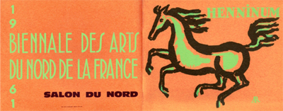 Salon du Nord de 1961 - couverture du catalogue