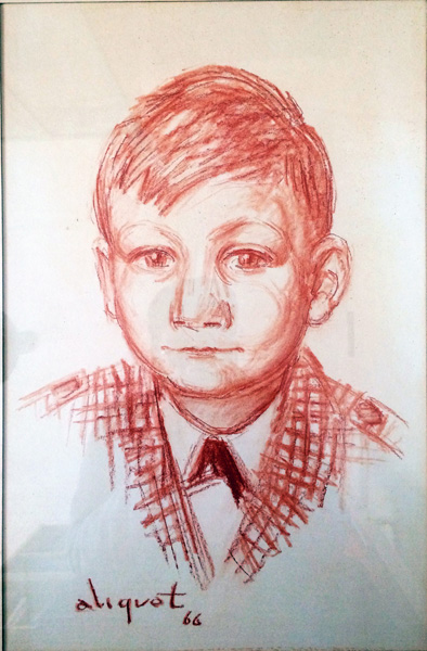 Portrait de Jean-Louis Thomas - 1966 