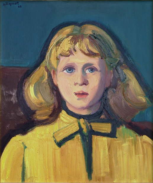Portrait de Raphaële - 1949