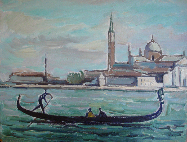 Le Gondolier - Venise - 1966